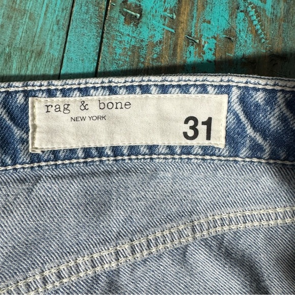 Rag & Bone Piper Low-Rise Straight Jeans Size 31 - Picture 10 of 12